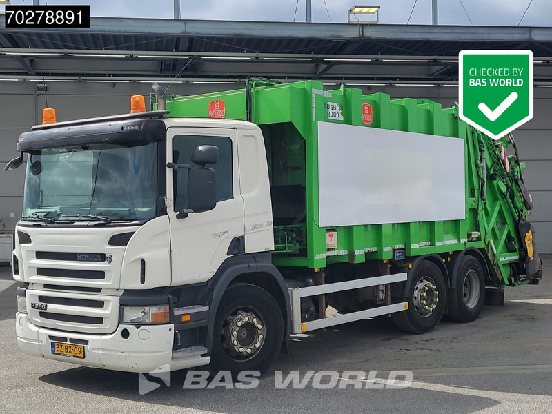 Scania P280 6X2 NL-Truck 20m3 MOL Pusher 2000 Lift-Lenkachse Euro 5 - Мусоровоз: фото 1 Scania P280 6X2 NL-Truck 20m3 MOL Pusher 2000 Lift-Lenkachse Euro 5 - Мусоровоз: фото 1