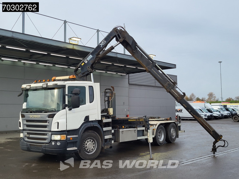 Scania P420 6X2 Hiab 166 ES-3 Hipro Crane Remote VDL 25tons hooklift Euro 5 - Крюковой мультилифт, Автоманипулятор: фото 5 Scania P420 6X2 Hiab 166 ES-3 Hipro Crane Remote VDL 25tons hooklift Euro 5 - Крюковой мультилифт, Автоманипулятор: фото 5