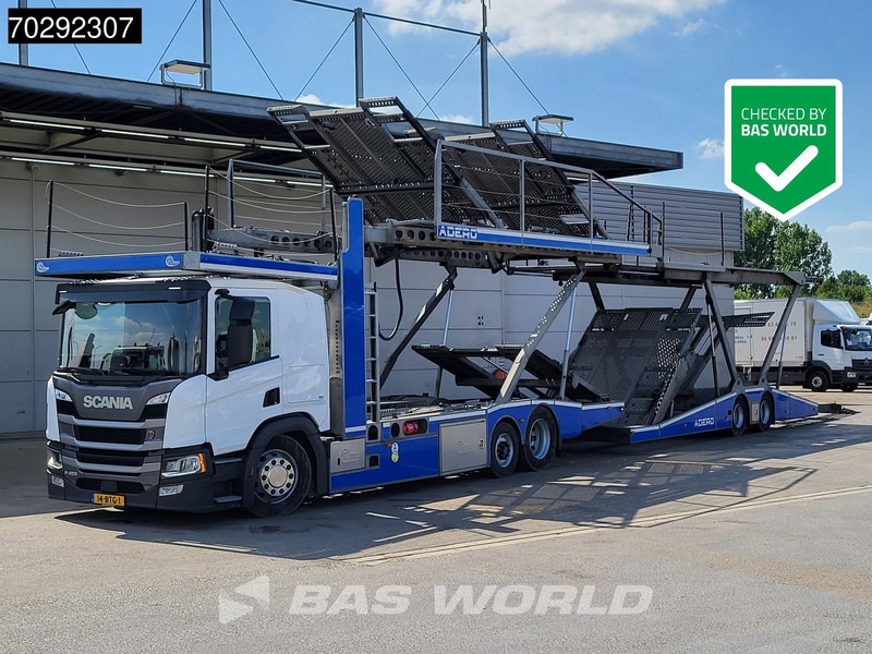 Scania P450 6X2 NL-Truck Car transporter Retarder Standklima Navi ACC LED Euro 6 - Автовоз: фото 1 Scania P450 6X2 NL-Truck Car transporter Retarder Standklima Navi ACC LED Euro 6 - Автовоз: фото 1