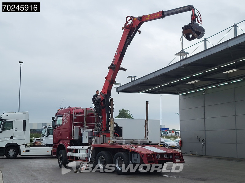 Scania R580 6X4 3-Pedals Jonsered J28505 83 Crane Kran Steel-suspension Retarder Euro 6 - Лесовоз, Автоманипулятор: фото 2 Scania R580 6X4 3-Pedals Jonsered J28505 83 Crane Kran Steel-suspension Retarder Euro 6 - Лесовоз, Автоманипулятор: фото 2