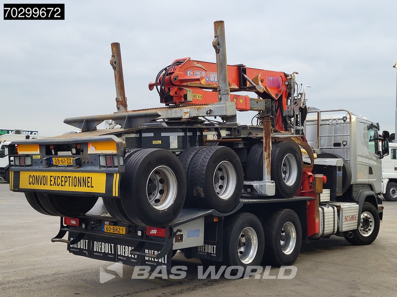 Scania R580 R 6X4 NL-Truck Diebolt D28.81 Kran Crane Holztransport + Dolly Retarder Euro 6 - Лесовоз, Автоманипулятор: фото 5 Scania R580 R 6X4 NL-Truck Diebolt D28.81 Kran Crane Holztransport + Dolly Retarder Euro 6 - Лесовоз, Автоманипулятор: фото 5