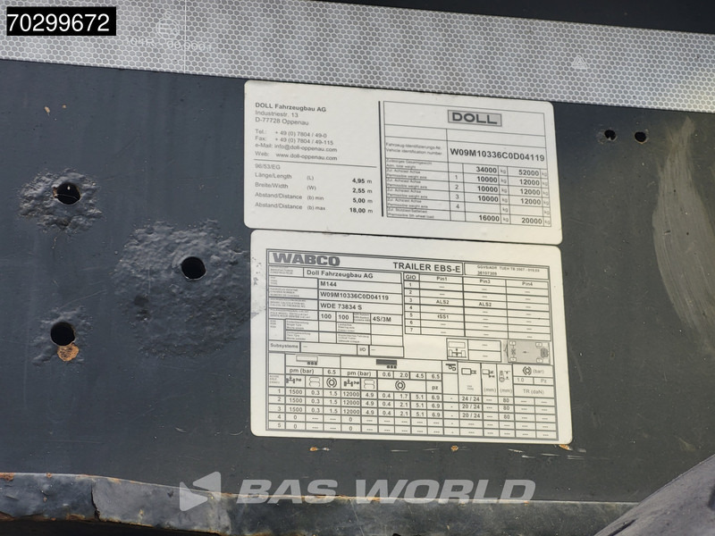 Лесовоз, Автоманипулятор Scania R580 R 6X4 NL-Truck Diebolt D28.81 Kran Crane Holztransport + Dolly Retarder Euro 6: фото 20