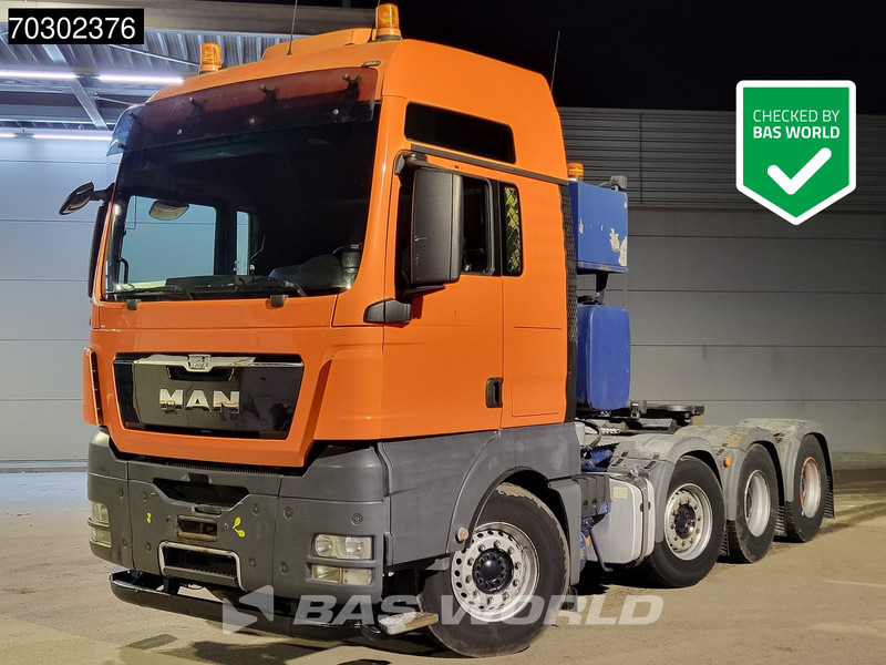 MAN TGX 41.540 8X4 180T! Retarder Manual Big-Axle Lift+Lenkachse Hydraulik Standklima Euro5 - Тягач: фото 1 MAN TGX 41.540 8X4 180T! Retarder Manual Big-Axle Lift+Lenkachse Hydraulik Standklima Euro5 - Тягач: фото 1
