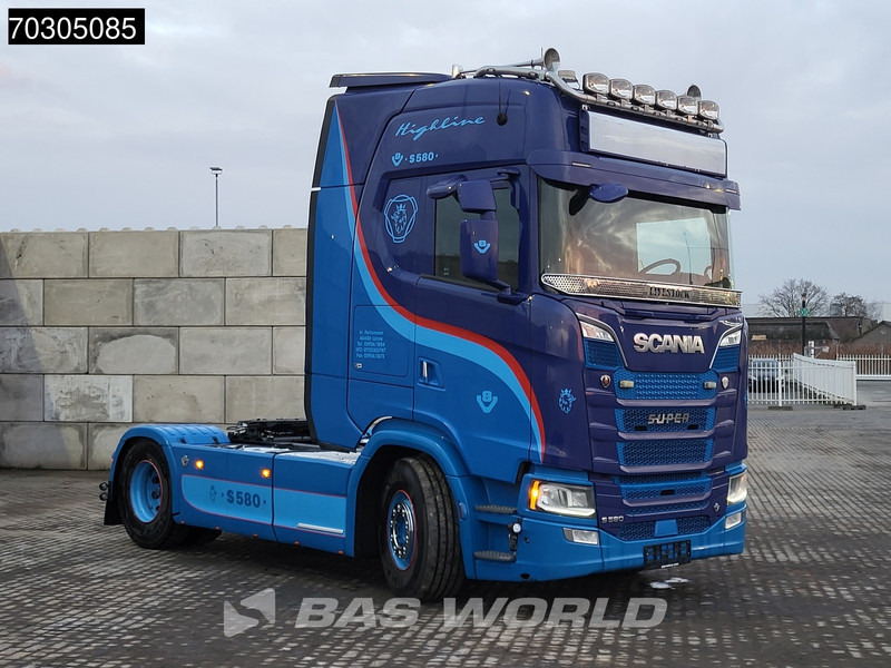 Scania S580 S 4X2 Full-Air Retarder 2xTanks Standklima Leder - Тягач: фото 3 Scania S580 S 4X2 Full-Air Retarder 2xTanks Standklima Leder - Тягач: фото 3
