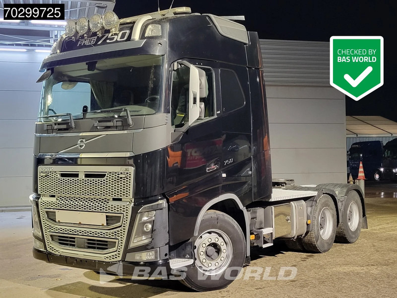 Volvo FH16 750 FH16 6X4 Retarder Big-Axle Hydraulik Leder 60% Tyres - Тягач: фото 1 Volvo FH16 750 FH16 6X4 Retarder Big-Axle Hydraulik Leder 60% Tyres - Тягач: фото 1