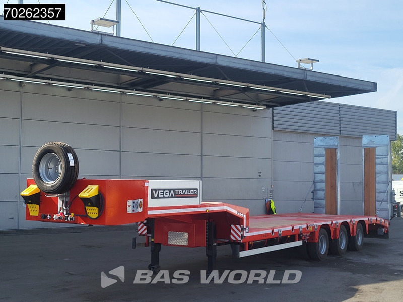 Vega Lowbed 2 axles NEW Hydr. Ramps. Lift+Steering Axle - Низкорамный полуприцеп: фото 2 Vega Lowbed 2 axles NEW Hydr. Ramps. Lift+Steering Axle - Низкорамный полуприцеп: фото 2