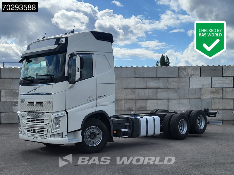 Volvo FH 540 FH 6X2 Retarder Lift-Axle Automatic Euro 6 - Грузовик-шасси: фото 1 Volvo FH 540 FH 6X2 Retarder Lift-Axle Automatic Euro 6 - Грузовик-шасси: фото 1