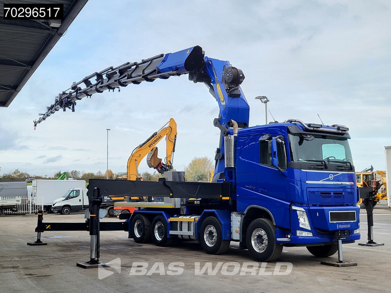 Volvo FH 540 FH 8X4 Palfinger PK165.002 TEC G Fly-Jib Winch Big-Axle VEB+ Euro 6 - Грузовик бортовой/ Платформа, Автоманипулятор: фото 3 Volvo FH 540 FH 8X4 Palfinger PK165.002 TEC G Fly-Jib Winch Big-Axle VEB+ Euro 6 - Грузовик бортовой/ Платформа, Автоманипулятор: фото 3
