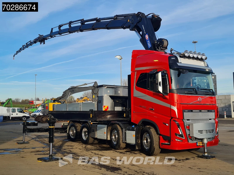 Volvo FH16 650 FH16 8X2 NL-Truck HMF 7020K-RCS Crane + Jib Lift+Steering-Axle Navi LED - Грузовик бортовой/ Платформа, Автоманипулятор: фото 3 Volvo FH16 650 FH16 8X2 NL-Truck HMF 7020K-RCS Crane + Jib Lift+Steering-Axle Navi LED - Грузовик бортовой/ Платформа, Автоманипулятор: фото 3