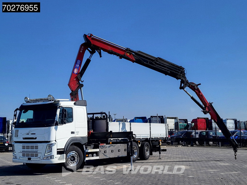 Volvo FM 450 6X2 HMF3220 K5 + Jib K5 Crane Kran Lift-Steering Axle VEB+ Automatic - Грузовик бортовой/ Платформа, Автоманипулятор: фото 5 Volvo FM 450 6X2 HMF3220 K5 + Jib K5 Crane Kran Lift-Steering Axle VEB+ Automatic - Грузовик бортовой/ Платформа, Автоманипулятор: фото 5