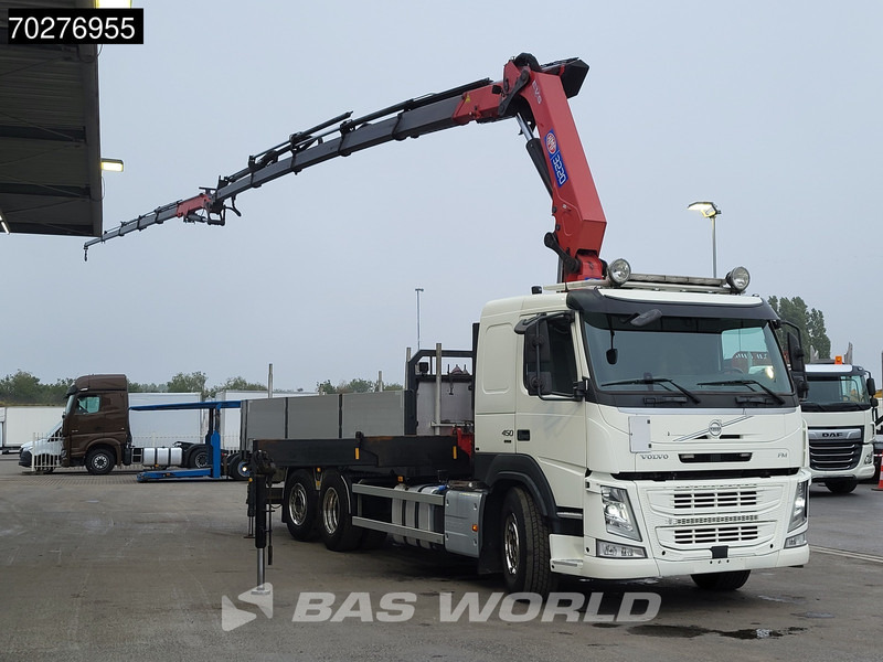 Volvo FM 450 6X2 HMF3220 K5 + Jib K5 Crane Kran Lift-Steering Axle VEB+ Automatic - Грузовик бортовой/ Платформа, Автоманипулятор: фото 3 Volvo FM 450 6X2 HMF3220 K5 + Jib K5 Crane Kran Lift-Steering Axle VEB+ Automatic - Грузовик бортовой/ Платформа, Автоманипулятор: фото 3