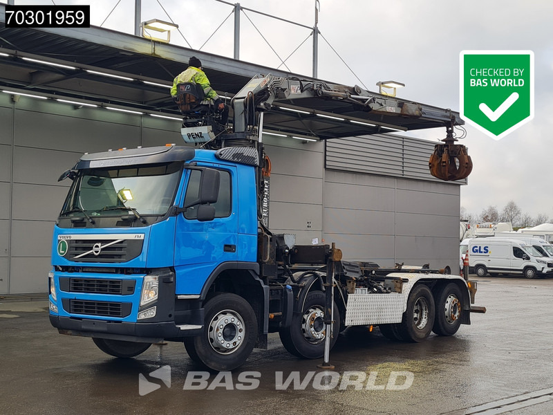 Volvo FM 460 8X2 Penz 12ZR7,70 Crane + AJK HS20N Automatic VEB+ Euro 5 - Крюковой мультилифт, Автоманипулятор: фото 1 Volvo FM 460 8X2 Penz 12ZR7,70 Crane + AJK HS20N Automatic VEB+ Euro 5 - Крюковой мультилифт, Автоманипулятор: фото 1