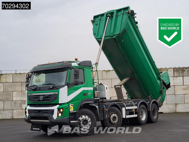 Volvo FMX 420 8X4 20m3 tipper Steelsuspension Automatic Euro 5 - Самосвал: фото 1 Volvo FMX 420 8X4 20m3 tipper Steelsuspension Automatic Euro 5 - Самосвал: фото 1