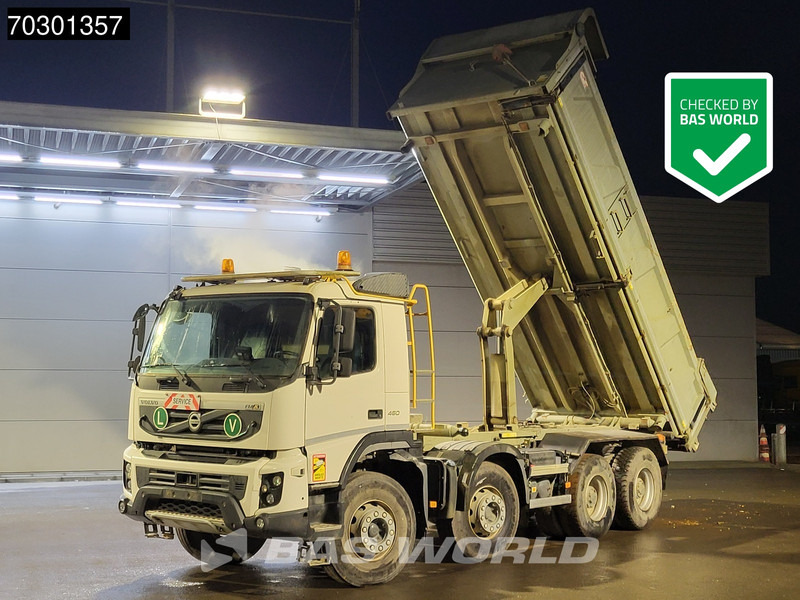 Volvo FMX 450 8X4 15m3 2-way tipper steel suspension Big-Axle Euro 6 - Самосвал: фото 1 Volvo FMX 450 8X4 15m3 2-way tipper steel suspension Big-Axle Euro 6 - Самосвал: фото 1