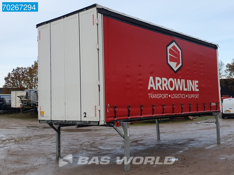 Тентованный кузов Wecon WPR 715 SG 6X2 Durchladesysteem 20FT / BDF / Wecon: фото 7