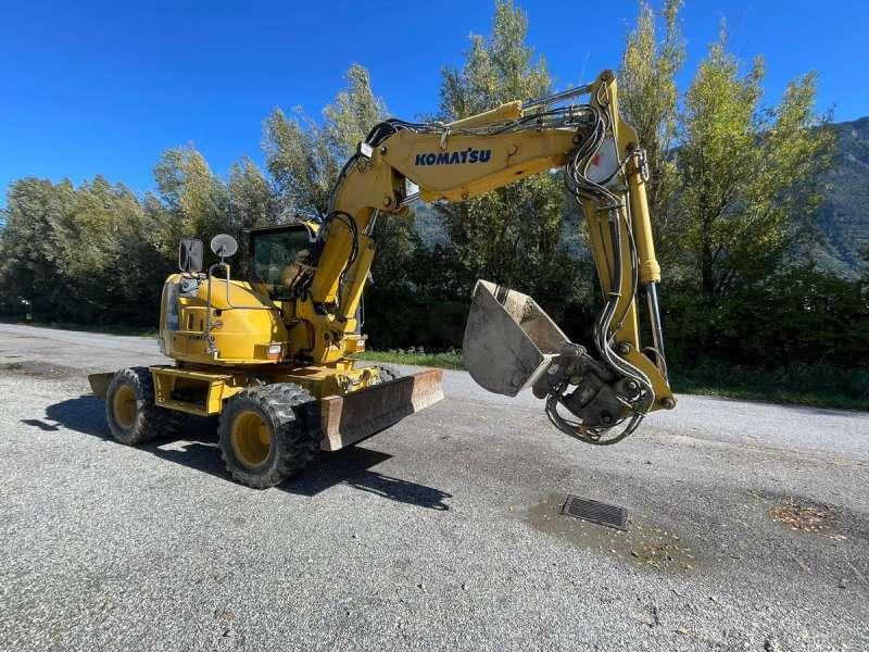 Komatsu PW118MR-8 - Колёсный экскаватор: фото 2 Komatsu PW118MR-8 - Колёсный экскаватор: фото 2