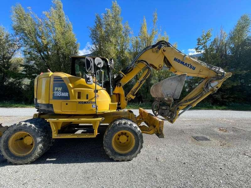 Komatsu PW118MR-8 - Колёсный экскаватор: фото 3 Komatsu PW118MR-8 - Колёсный экскаватор: фото 3