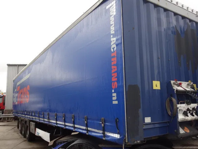 Krone 3 assige schuifzeil,schuifdak DRUM BRAKE - Тентованный полуприцеп: фото 2 Krone 3 assige schuifzeil,schuifdak DRUM BRAKE - Тентованный полуприцеп: фото 2