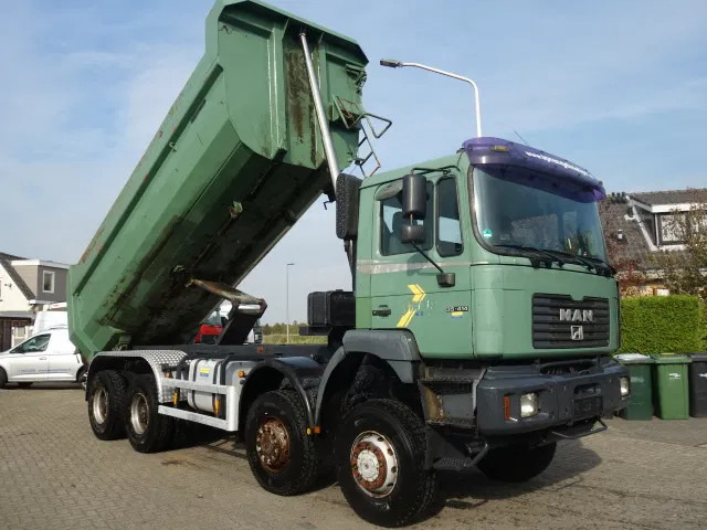 MAN 35.414 MEILLER 20cub steel kipper - Самосвал: фото 1 MAN 35.414 MEILLER 20cub steel kipper - Самосвал: фото 1