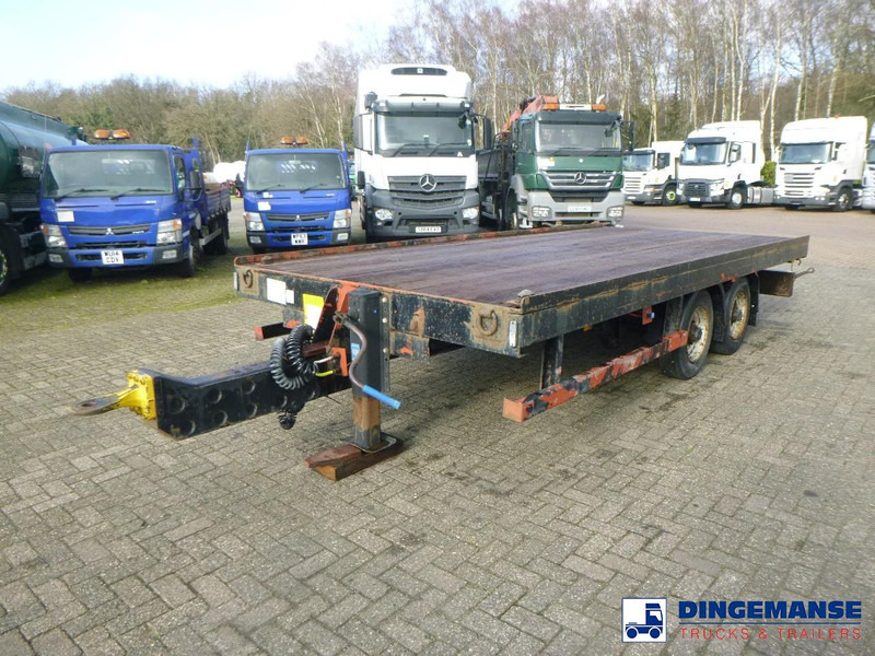 Adcliffe 2-axle drawbar platform trailer 7 t - Прицеп бортовой/ Платформа: фото 1 Adcliffe 2-axle drawbar platform trailer 7 t - Прицеп бортовой/ Платформа: фото 1