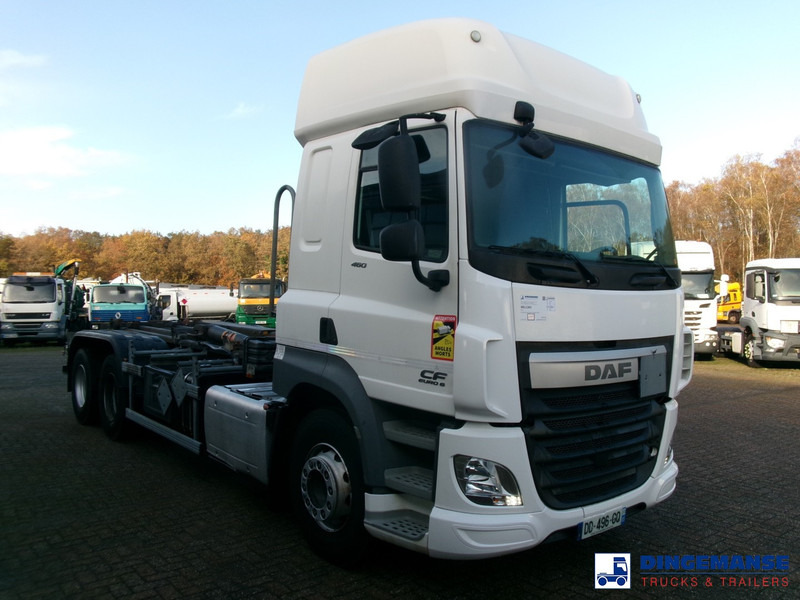 Крюковой мультилифт DAF CF 460 6x2 Euro 6 Hyva container hook 20 t: фото 6