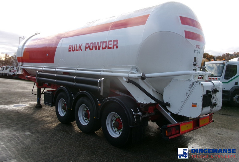 Feldbinder Powder tank alu 41 m3 (tipping) - Полуприцеп-цистерна: фото 3 Feldbinder Powder tank alu 41 m3 (tipping) - Полуприцеп-цистерна: фото 3