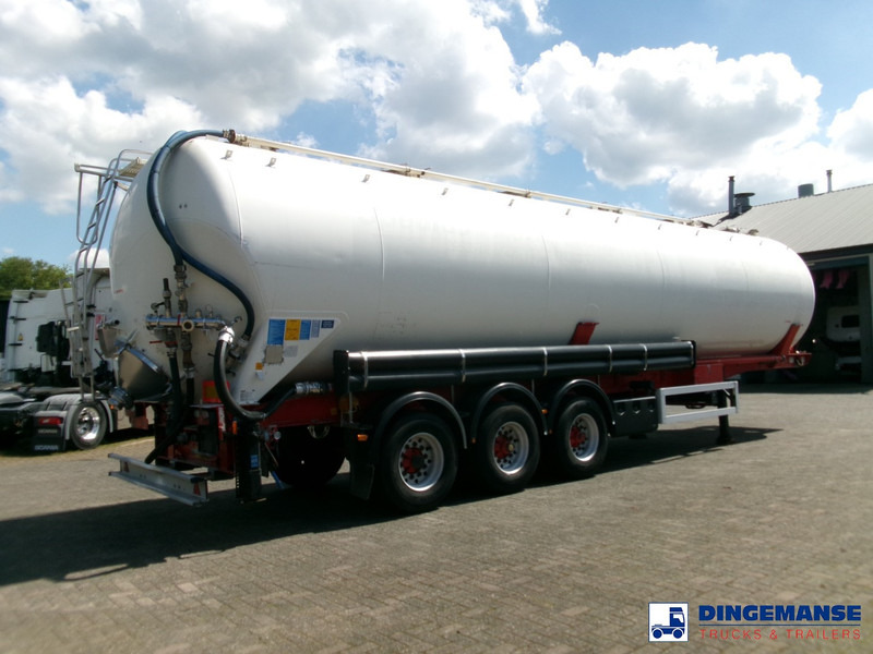 Feldbinder Powder tank alu (tipping) 63 m3 - Полуприцеп-цистерна: фото 3 Feldbinder Powder tank alu (tipping) 63 m3 - Полуприцеп-цистерна: фото 3