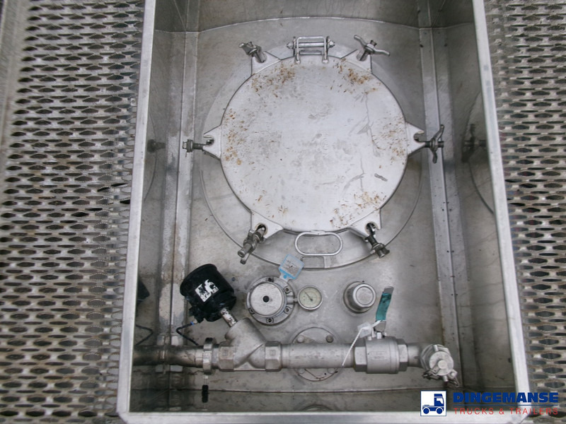 Полуприцеп-цистерна LAG Chemical tank inox L4BH 30 m3 / 1 comp + pump: фото 16