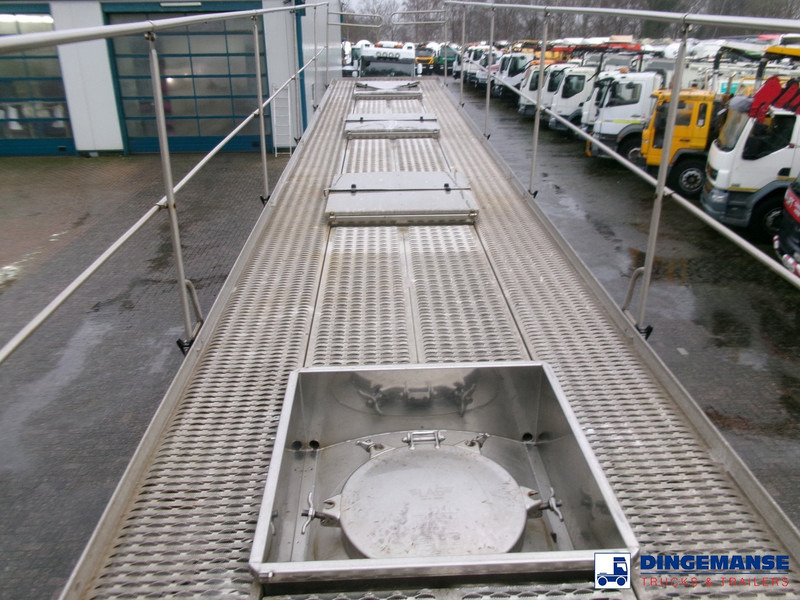Полуприцеп-цистерна LAG Chemical tank inox L4BH 30 m3 / 1 comp + pump: фото 15