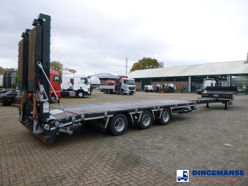 Новый Низкорамный полуприцеп Langendorf 3-axle semi-lowbed trailer 48T ext. 13.5 m + ramps: фото 17