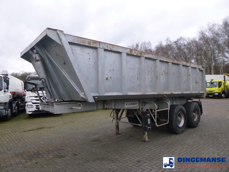 Robuste Kaiser Tipper trailer steel 24 m3 + tarpaulin - Самосвальный полуприцеп: фото 1 Robuste Kaiser Tipper trailer steel 24 m3 + tarpaulin - Самосвальный полуприцеп: фото 1