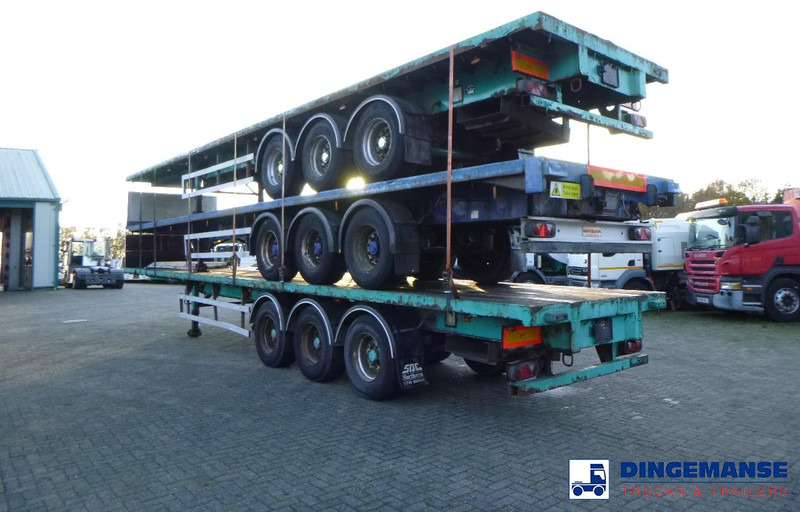 SDC Stack - 3 x platform trailer 13.6 m / 39 t - Полуприцеп бортовой/ Платформа: фото 4 SDC Stack - 3 x platform trailer 13.6 m / 39 t - Полуприцеп бортовой/ Платформа: фото 4