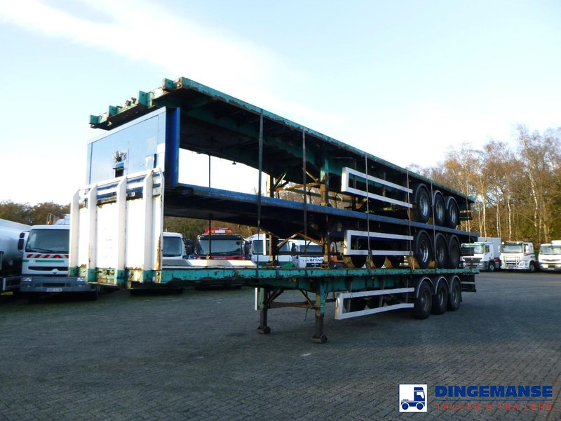 SDC Stack - 3 x platform trailer 13.6 m / 39 t - Полуприцеп бортовой/ Платформа: фото 1 SDC Stack - 3 x platform trailer 13.6 m / 39 t - Полуприцеп бортовой/ Платформа: фото 1