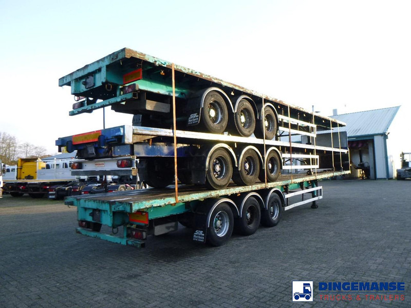 SDC Stack - 3 x platform trailer 13.6 m / 39 t - Полуприцеп бортовой/ Платформа: фото 3 SDC Stack - 3 x platform trailer 13.6 m / 39 t - Полуприцеп бортовой/ Платформа: фото 3