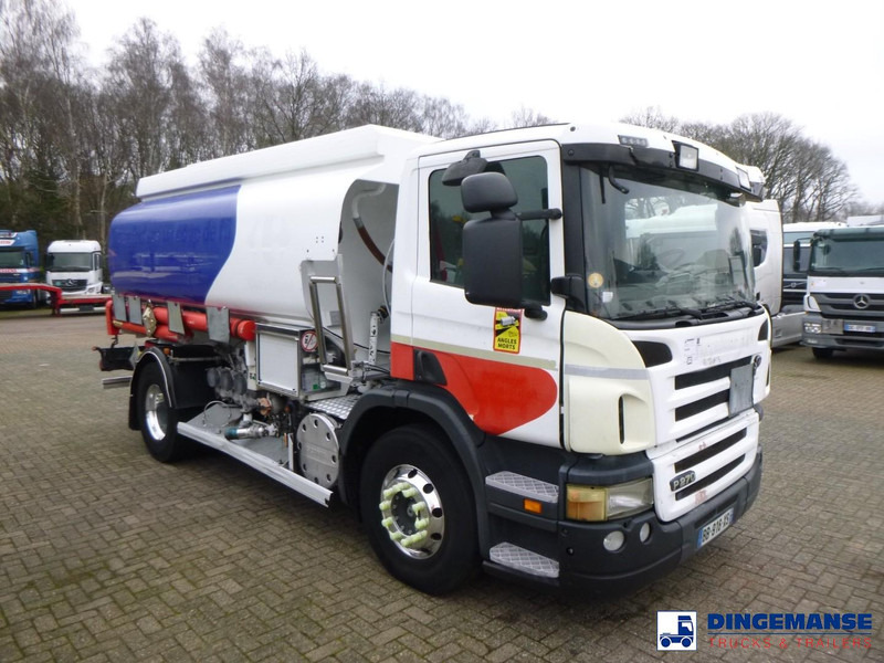 Scania P 270 DB 4x2 fuel tank 13.6 m3 / 4 comp - Грузовик-цистерна: фото 2 Scania P 270 DB 4x2 fuel tank 13.6 m3 / 4 comp - Грузовик-цистерна: фото 2