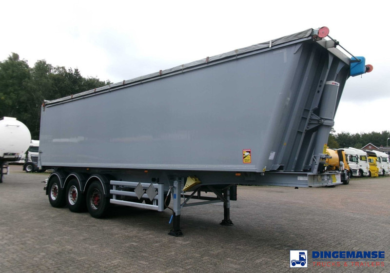 Stas Tipper trailer alu 49 m3 + tarpaulin + ADR - Самосвальный полуприцеп: фото 2 Stas Tipper trailer alu 49 m3 + tarpaulin + ADR - Самосвальный полуприцеп: фото 2