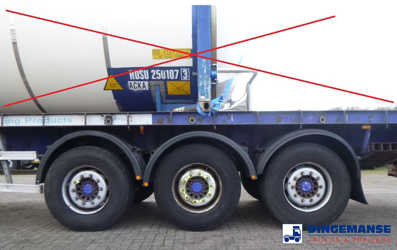 Tirsan 3 axle Platform trailer - Полуприцеп бортовой/ Платформа: фото 5 Tirsan 3 axle Platform trailer - Полуприцеп бортовой/ Платформа: фото 5
