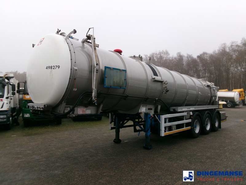 WHALE Vacuum tank inox 30 m3 / 1 comp + pump - Полуприцеп-цистерна: фото 1 WHALE Vacuum tank inox 30 m3 / 1 comp + pump - Полуприцеп-цистерна: фото 1