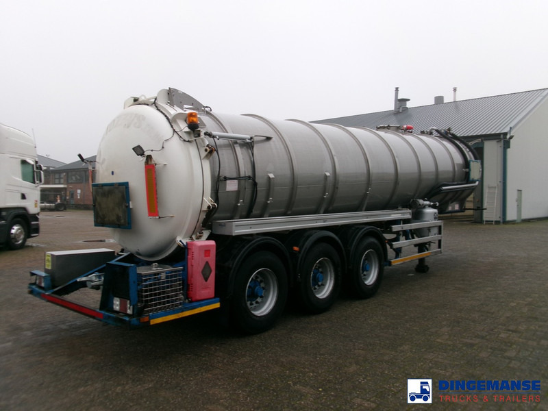 WHALE Vacuum tank inox 30 m3 / 1 comp + pump - Полуприцеп-цистерна: фото 3 WHALE Vacuum tank inox 30 m3 / 1 comp + pump - Полуприцеп-цистерна: фото 3