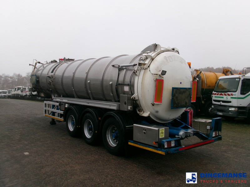 WHALE Vacuum tank inox 30 m3 / 1 comp + pump - Полуприцеп-цистерна: фото 4 WHALE Vacuum tank inox 30 m3 / 1 comp + pump - Полуприцеп-цистерна: фото 4
