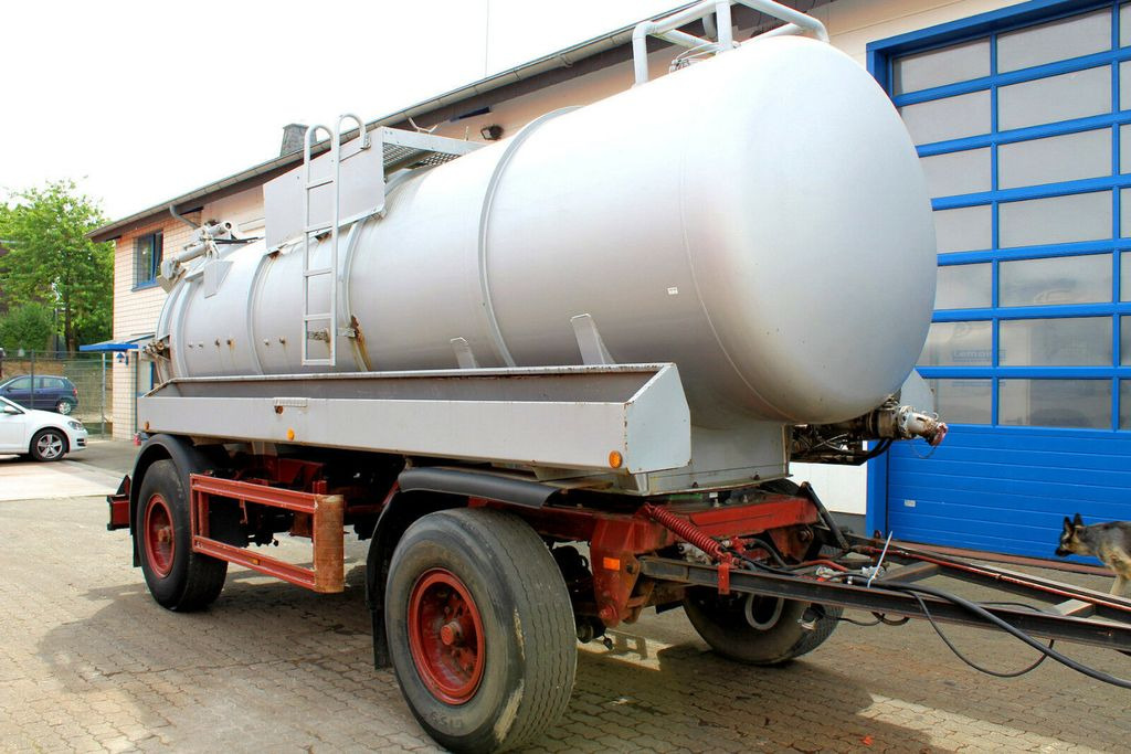 Прицеп-цистерна 2-Achs Haller 12m³ Saug u. Druck Anhänger Ex-ADR: фото 1