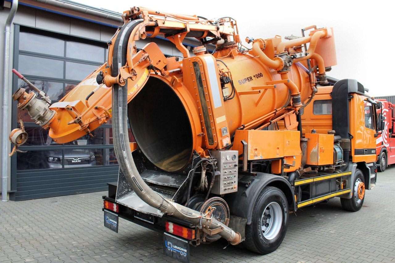 Mercedes-Benz Actros 1831 4x2 Hellmers 6,5m³ V2A INOX Kipper - Ассенизатор: фото 4 Mercedes-Benz Actros 1831 4x2 Hellmers 6,5m³ V2A INOX Kipper - Ассенизатор: фото 4