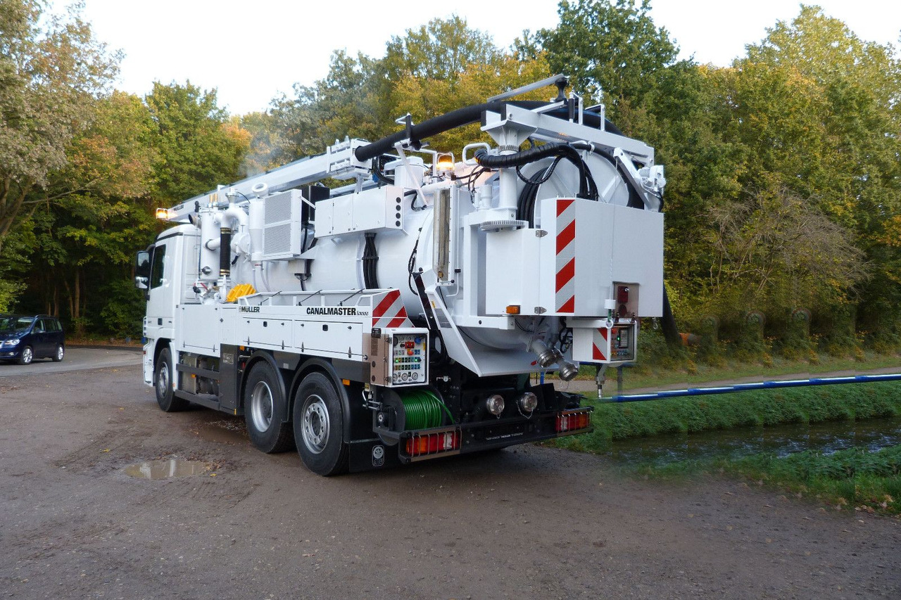 Mercedes-Benz Actros 2844 6x2 Müller 10m³ Canalmaster WRG - Ассенизатор: фото 2 Mercedes-Benz Actros 2844 6x2 Müller 10m³ Canalmaster WRG - Ассенизатор: фото 2