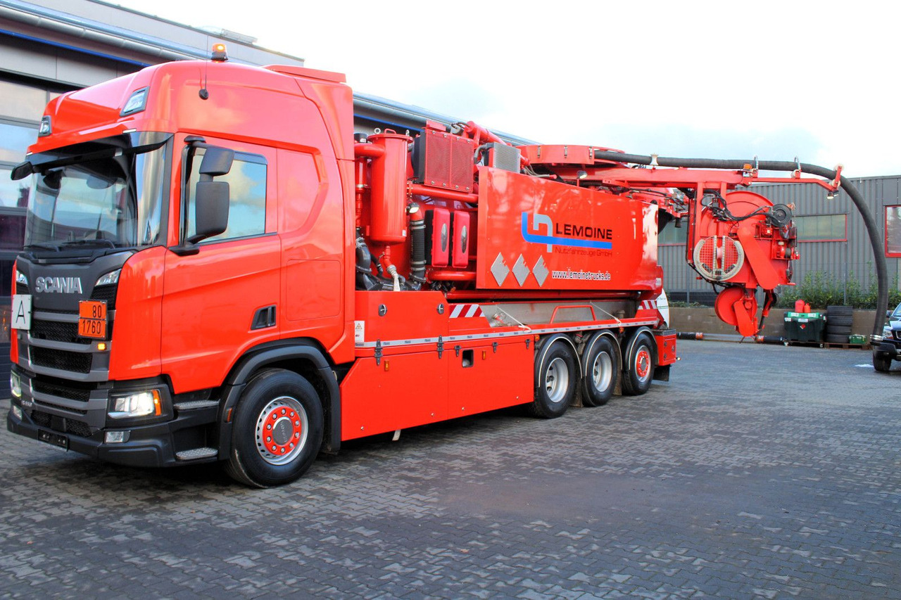 Scania R450 8x4 Kroll 19m³ W-Rückgewinner Kombi-HD +ADR - Ассенизатор: фото 2 Scania R450 8x4 Kroll 19m³ W-Rückgewinner Kombi-HD +ADR - Ассенизатор: фото 2