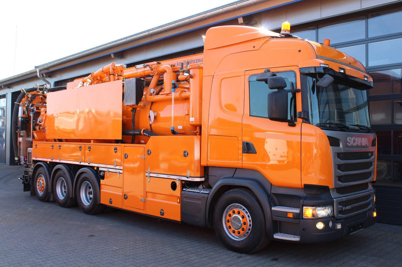 Scania R450 8x4 Kroll 19m³ Wasserrückgewinner Kombi-HD - Ассенизатор: фото 2 Scania R450 8x4 Kroll 19m³ Wasserrückgewinner Kombi-HD - Ассенизатор: фото 2