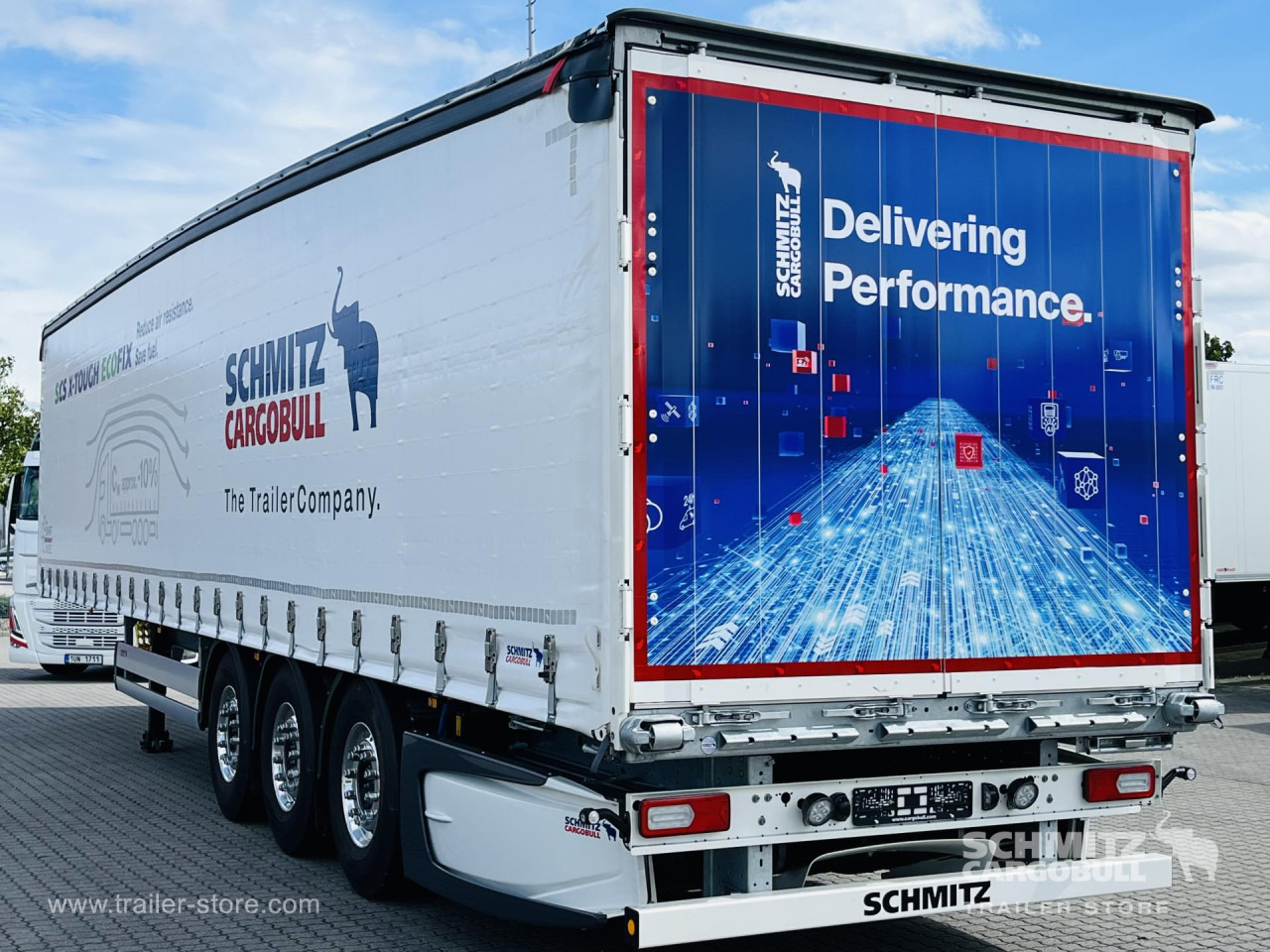 SCHMITZ Auflieger Curtainsider Standard - Тентованный полуприцеп: фото 1 SCHMITZ Auflieger Curtainsider Standard - Тентованный полуприцеп: фото 1