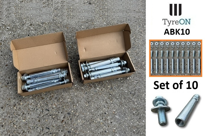 ABK10 set of 10 - Anchor Bolt Kit - Internal threaded plus anchor bolts - Оборудование для гаражей/ Мастерских: фото 4 ABK10 set of 10 - Anchor Bolt Kit - Internal threaded plus anchor bolts - Оборудование для гаражей/ Мастерских: фото 4