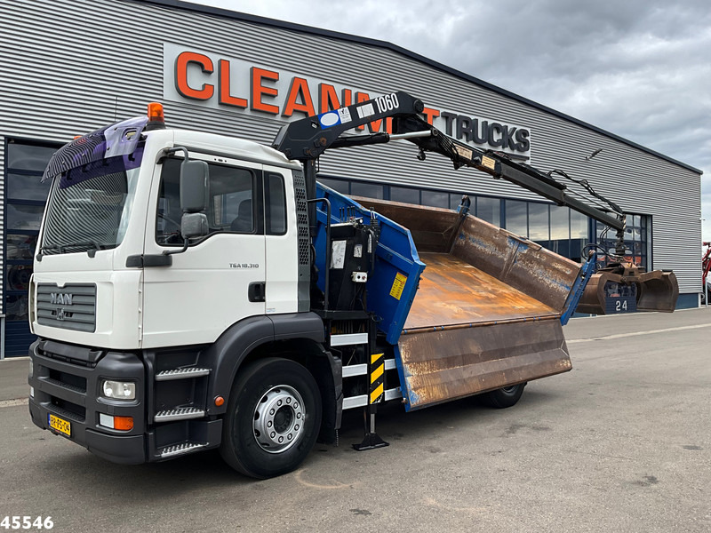 MAN TGA 18.310 Full Steel HMF 10 Tonmeter laadkraan - Самосвал, Автоманипулятор: фото 2 MAN TGA 18.310 Full Steel HMF 10 Tonmeter laadkraan - Самосвал, Автоманипулятор: фото 2
