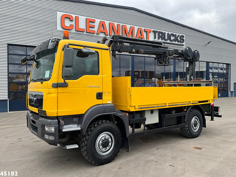 MAN TGM 13.290 4x4 Hiab 9 Tonmeter laadkraan Just 222.472 km! - Автоманипулятор: фото 4 MAN TGM 13.290 4x4 Hiab 9 Tonmeter laadkraan Just 222.472 km! - Автоманипулятор: фото 4