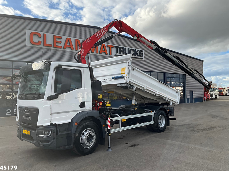 MAN TGM 18.320 Euro 6 Fassi 13 Tonmeter laadkraan NEW AND UNUSED! - Самосвал, Автоманипулятор: фото 1 MAN TGM 18.320 Euro 6 Fassi 13 Tonmeter laadkraan NEW AND UNUSED! - Самосвал, Автоманипулятор: фото 1